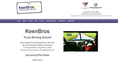 Desktop Screenshot of keenbros.com.au